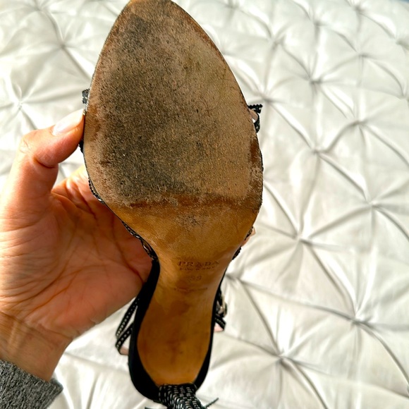 Prada Satin Sandal - Picture 6 of 7